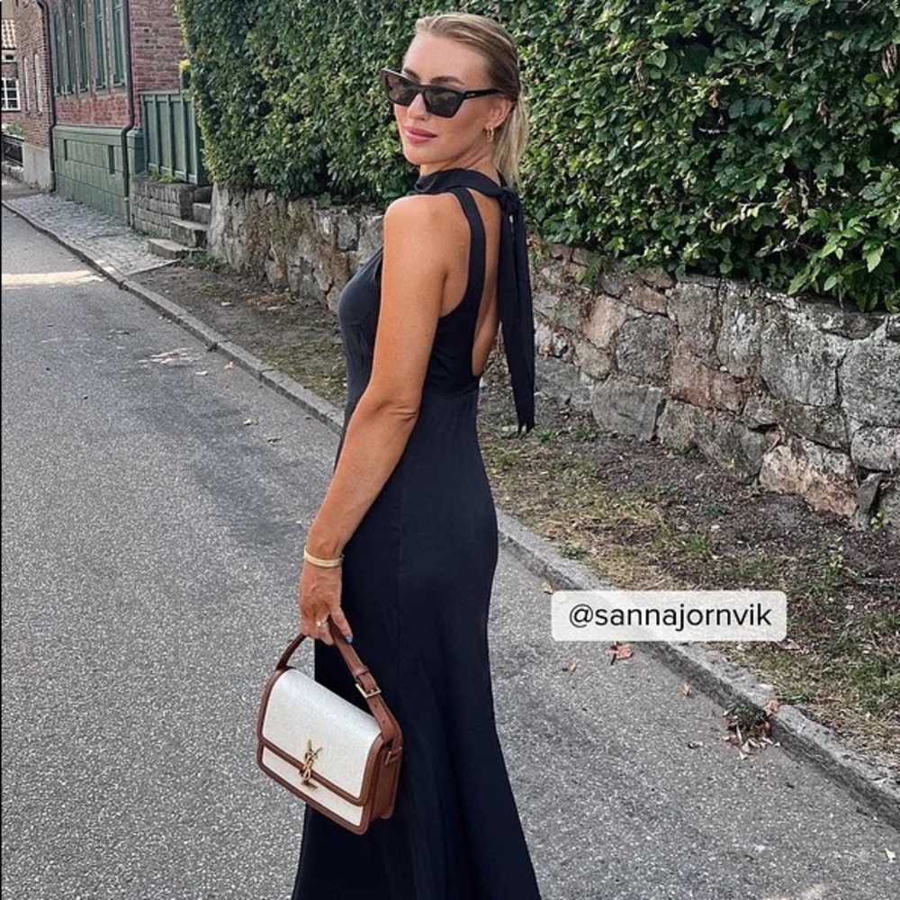 Claire Rose x NA-KD | Open Back Dress | EU 34